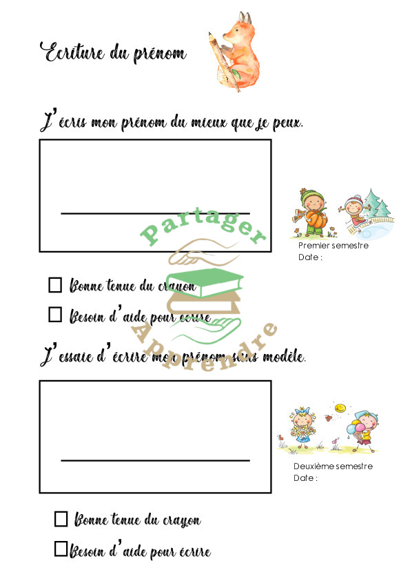Dossier de progression 1P_3